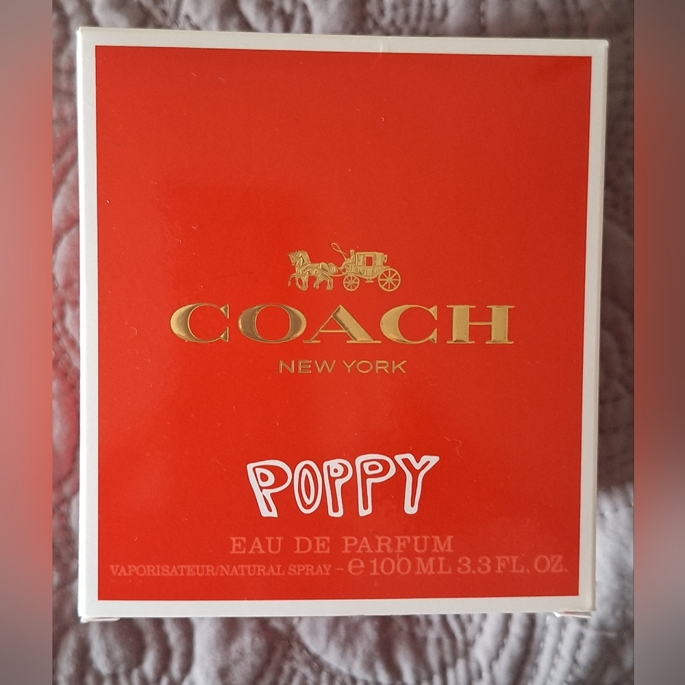 Coach New York Poppy  Perfume .....New In Box.